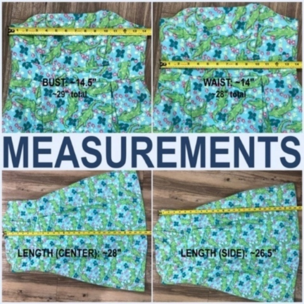 Lilly Pulitzer Floral Alberta Gator Betsey Dress - Picture 8 of 10